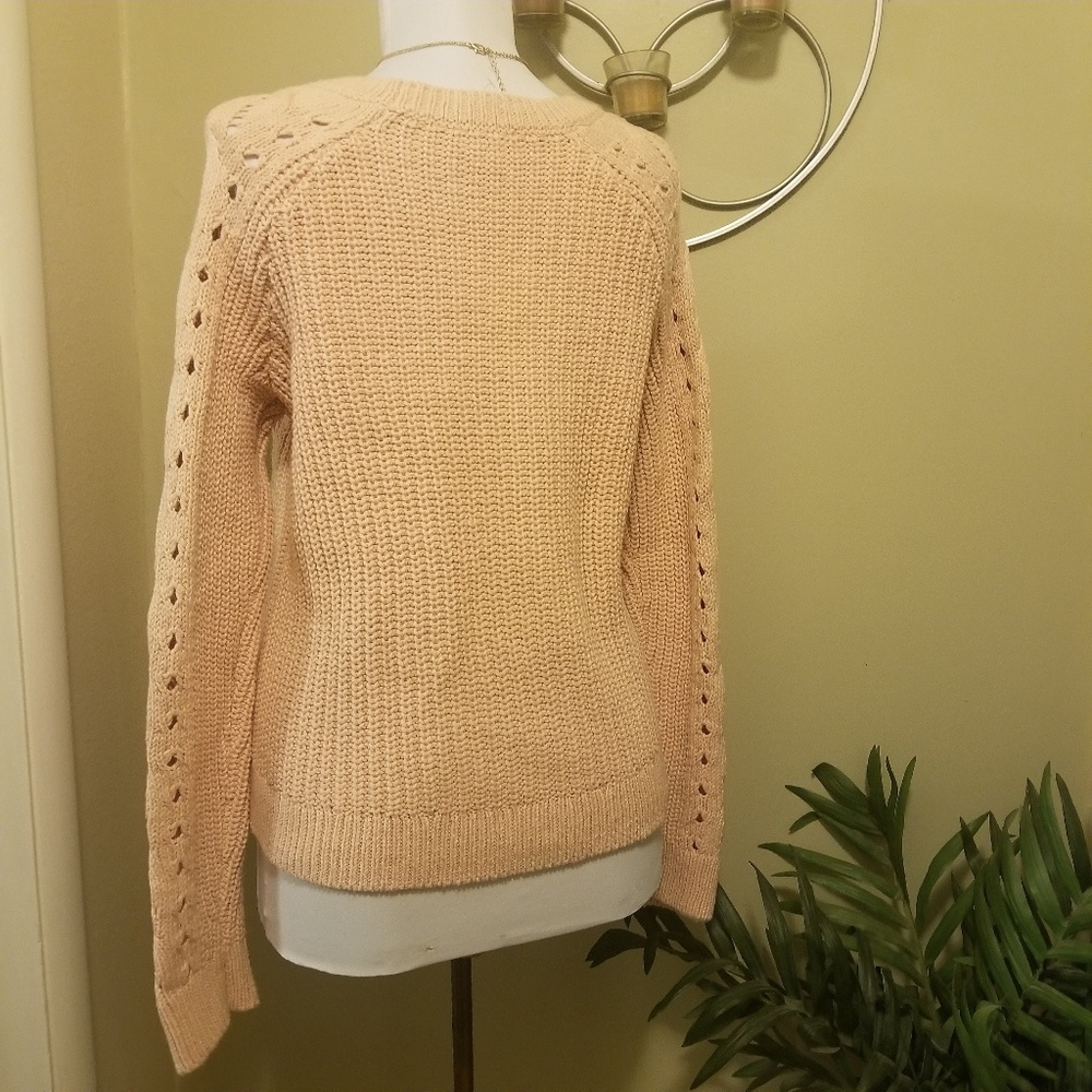 Lucky Brand Tomorrow Cable Knit Sweater - Picture 3 of 8